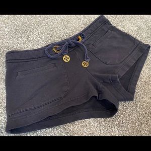 XS Tory Burch navy blue shorts